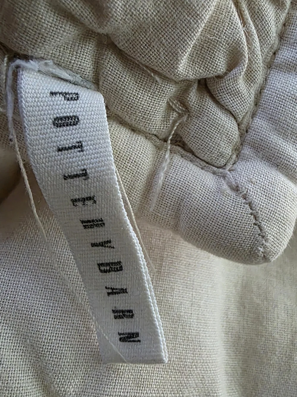 Pottery Barn Neutral Linen King